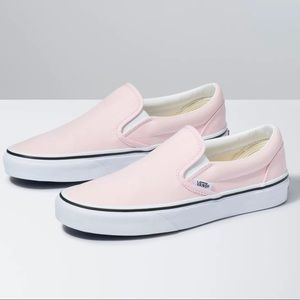 Pink Vans Slip-on 9.5 Woman’s